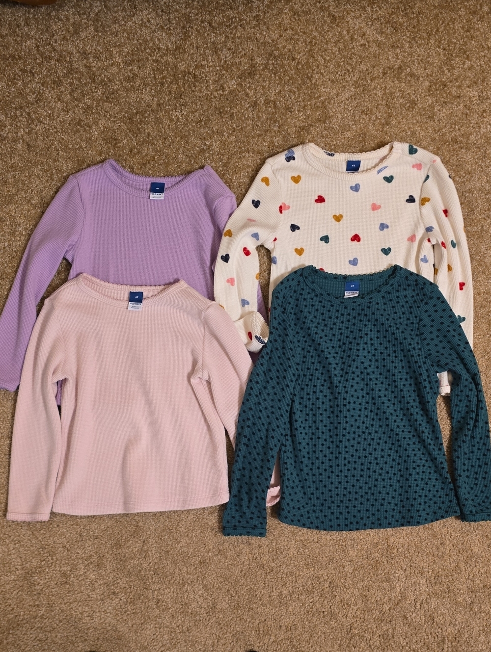 Old Navy 4T Thermal Long Sleeves